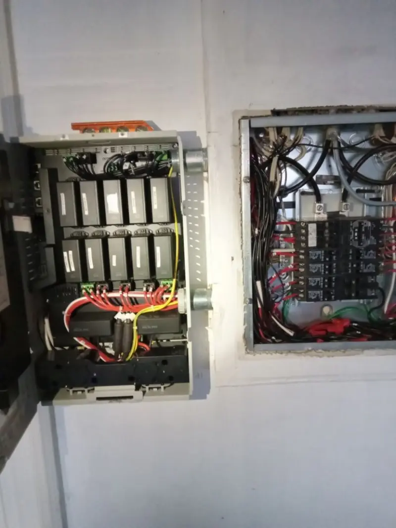 Electrical panel upgrade completed for Ring Doorbell Installation in O'Neill